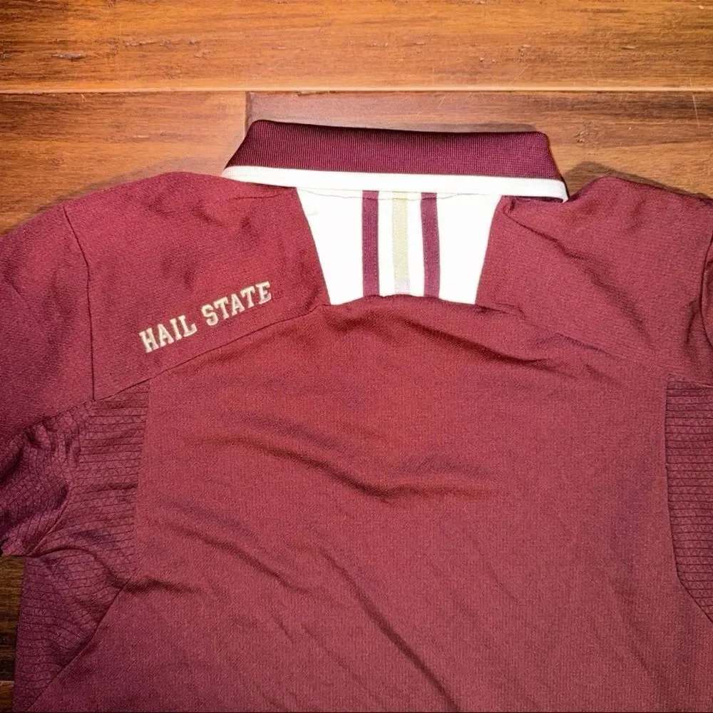 Adidas Mississippi State Polo Shirt